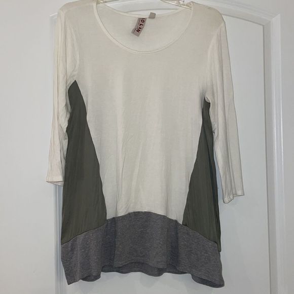 Anthropologie Dolan Colorblock Top Size Small - Picture 2 of 5